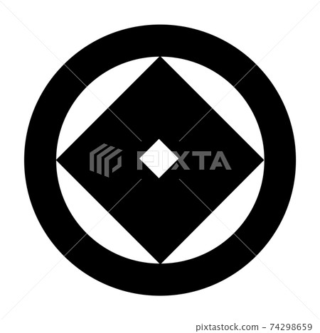 Ueno Kuni Daimyo Tanaka's family crest 74298659