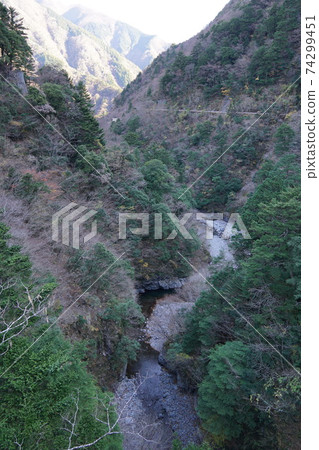 View from Sumata Gorge Hiryu Bridge, Shizuoka Prefecture View from Sumata Gorge Hiryu Bridge, Shizuoka Prefecture 74299451