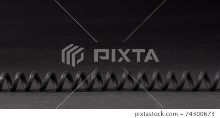 Telephone cord, isolated Telephone cord, isolated 74300673