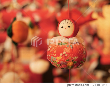 Hanging decoration of chicks of Shizuoka and Izu Inatori 74301035