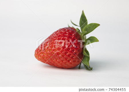 Strawberry on white background Strawberry on white background 74304455