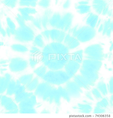 Tie dye shibori seamless pattern. Watercolour - Stock