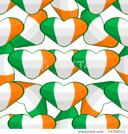 Illustration on theme Irish holiday St Patrick day Illustration on theme Irish holiday St Patrick day 74309321