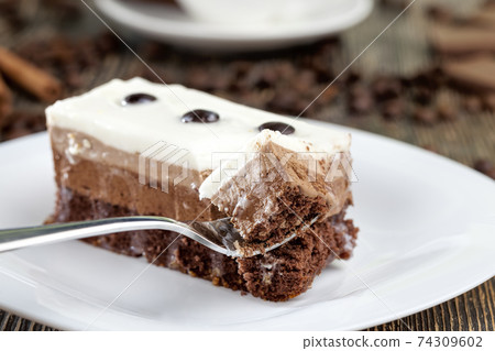 sweet and delicious dessert 74309602