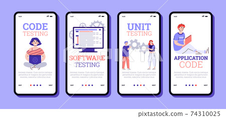 Development, programming and code testing of software, application or web. 74310025