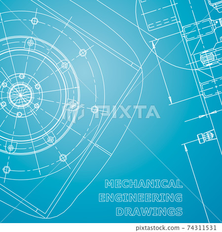 Backgrounds of engineering subjects. Technical... - Stock Illustration ...