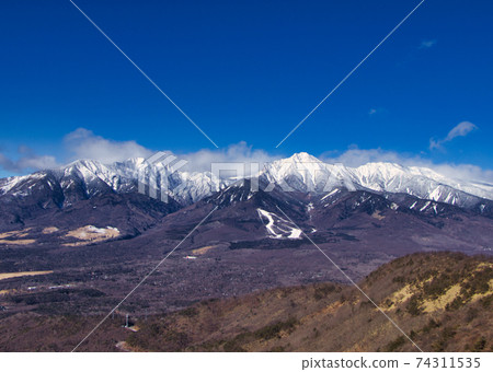 Yatsugatake mountain in winter 74311535