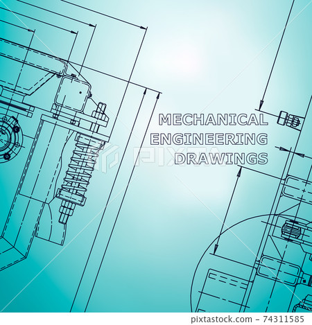 Backgrounds of engineering subjects. Technical... - Stock Illustration ...