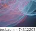 Afterimage of blue and red light 74312203
