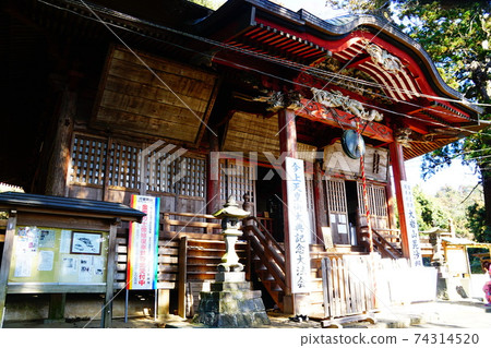 足利市岩井縣彩勝寺Bishamonten大會堂 足利市岩井縣彩勝寺Bishamonten大會堂 74314520