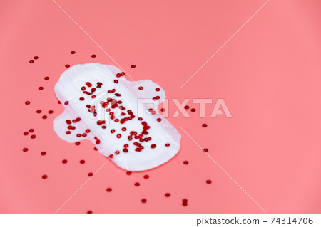 衛生巾圖像 74314706