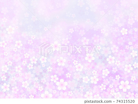 Spring image material of cherry blossoms in full bloom and Japanese paper Somei Yoshino Spring image material of cherry blossoms in full bloom and Japanese paper Somei Yoshino 74315520