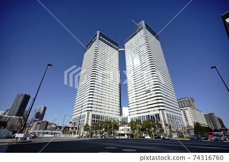 晴三丁目和晴海特里頓廣場等日本東京城市景觀 74316760