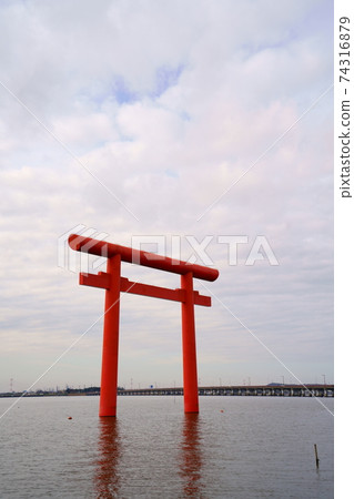 Kashima Jingu Nishi Ichino Torii (Kashima City, Ibaraki Prefecture) Kashima Jingu Nishi Ichino Torii (Kashima City, Ibaraki Prefecture) 74316879