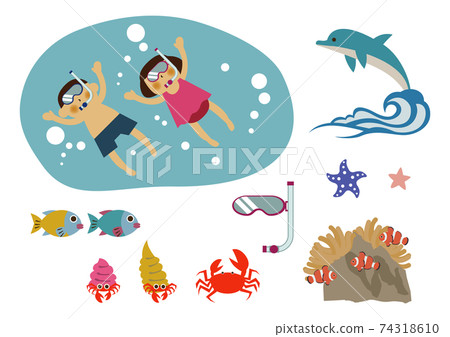 Image of summer-snorkel. Image of summer-snorkel. 74318610