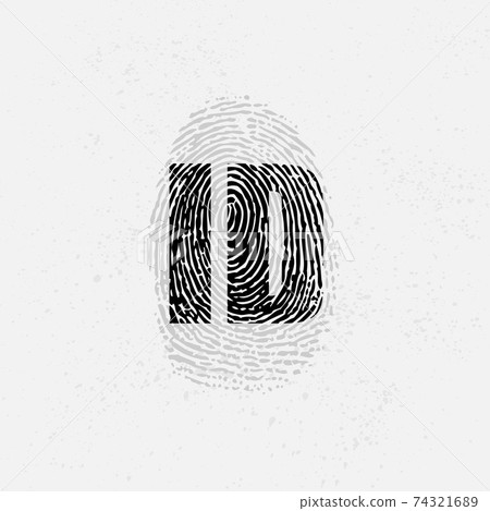 Fingerprint ID background 74321689