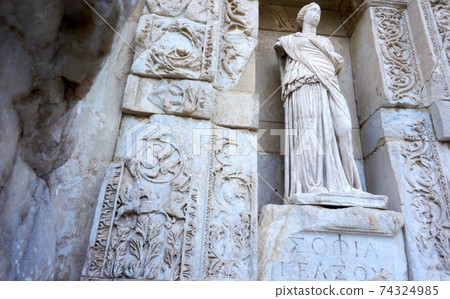 Ruins of Ephesus in Turkey 74324985