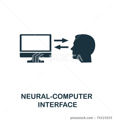 Neural-Computer Interface icon. Premium style design from future technology icons collection. Pixel perfect Neural-Computer Interface icon for web design, apps, software, print usage Neural-Computer Interface icon. Premium style design from future technology icons collection. Pixel perfect Neural-Computer Interface icon for web design, apps, software, print usage 74325035