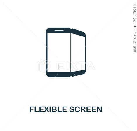 Flexible Screen icon. Premium style design from future technology icons collection. Pixel perfect Flexible Screen icon for web design, apps, software, print usage Flexible Screen icon. Premium style design from future technology icons collection. Pixel perfect Flexible Screen icon for web design, apps, software, print usage 74325036