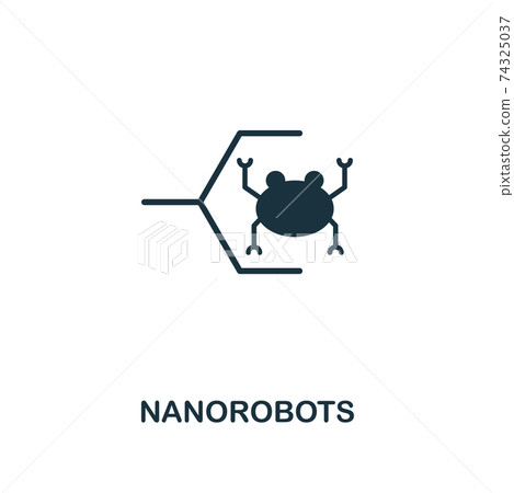 Nanorobots icon. Premium style design from future technology icons collection. Pixel perfect Nanorobots icon for web design, apps, software, print usage Nanorobots icon. Premium style design from future technology icons collection. Pixel perfect Nanorobots icon for web design, apps, software, print usage 74325037
