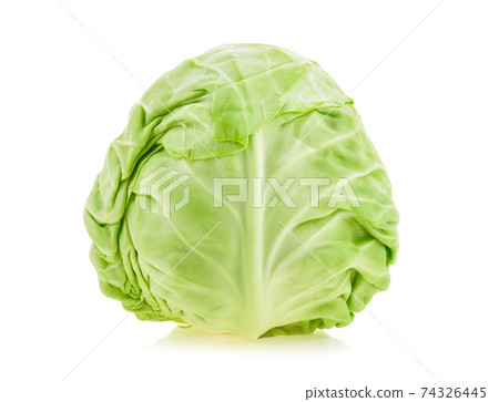 cabbage isolated on white background cabbage isolated on white background 74326445