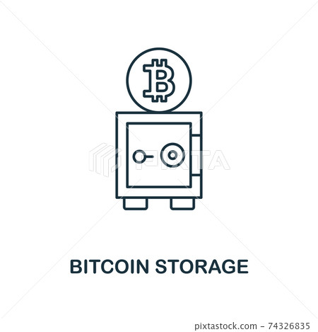 Bitcoin Storage outline icon. Monochrome style design from crypto currency icon collection. UI. Pixel perfect simple pictogram outline bitcoin storage icon. Web design, apps, software, print usage. Bitcoin Storage outline icon. Monochrome style design from crypto currency icon collection. UI. Pixel perfect simple pictogram outline bitcoin storage icon. Web design, apps, software, print usage. 74326835