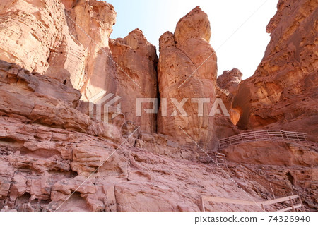 rock, canyon, sandstone 74326940