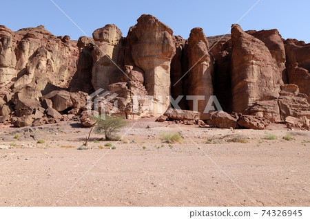 rock, canyon, sandstone 74326945