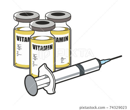 Vitamin injection - Stock Illustration [74329023] - PIXTA