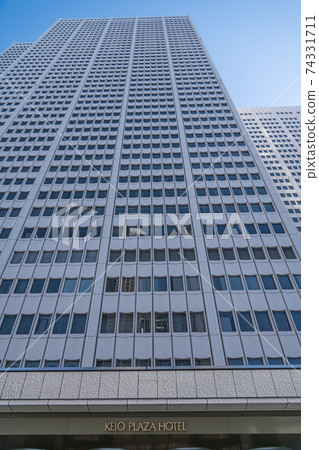 [Skyscraper in Shinjuku subcenter Keio Plaza Hotel] 74331711