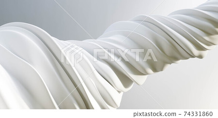 abstract twist spiral geometric shape with round curve design with dark background 3d render illustration abstract twist spiral geometric shape with round curve design with dark background 3d render illustration 74331860