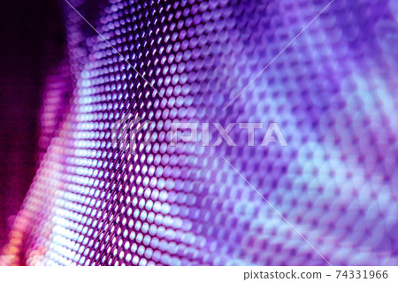 CloseUp LED blurred screen. LED soft focus background. abstract background ideal for design. 74331966