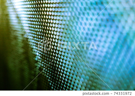 CloseUp LED blurred screen. LED soft focus background. abstract background ideal for design. 74331972