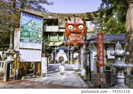 以婚姻和睦而著稱的飯森神社(福岡縣福岡市西區) 以婚姻和睦而著稱的飯森神社(福岡縣福岡市西區) 74332158