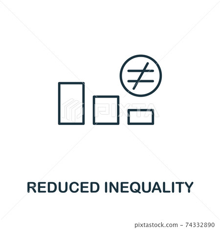 Reduced Inequality outline icon. Thin line style from community icons collection. Pixel perfect simple element reduced inequality icon for web design, apps, software, print usage Reduced Inequality outline icon. Thin line style from community icons collection. Pixel perfect simple element reduced inequality icon for web design, apps, software, print usage 74332890