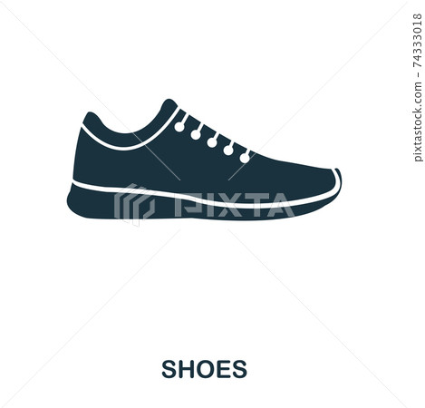Shoes icon. Flat style icon design. UI. Illustration of shoes icon. Pictogram isolated on white. Ready to use in web design, apps, software, print. Shoes icon. Flat style icon design. UI. Illustration of shoes icon. Pictogram isolated on white. Ready to use in web design, apps, software, print. 74333018