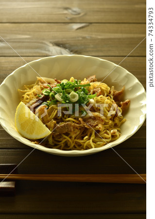 Salt fried noodles Salt fried noodles 74334793