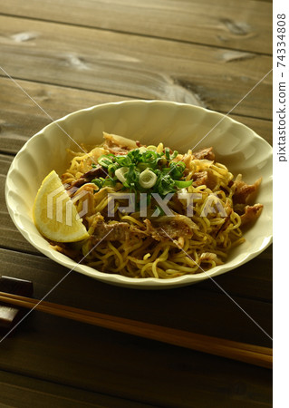 Salt fried noodles Salt fried noodles 74334808