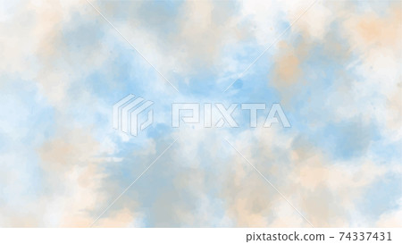 Blue watercolor background for textures backgrounds and web banners design 74337431