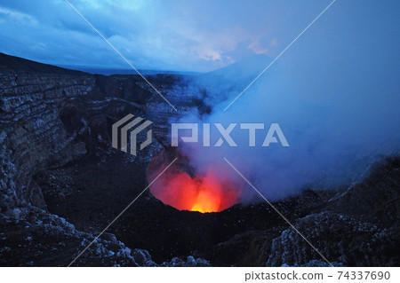 Masaya Volcano, Masaya, Nicaragua, Central America. 74337690