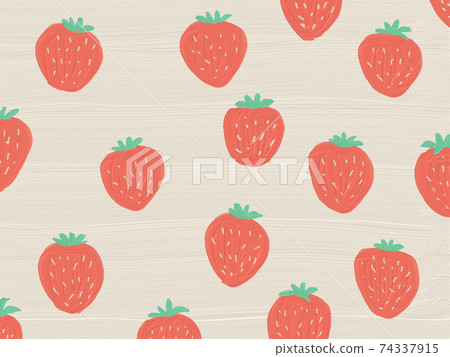 Strawberry pattern background fruit Strawberry pattern background fruit 74337915