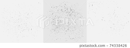 Grunge Grain Texture Set. Vector Abstract Spray Dots Background For posters, Patterns, Retro Style Grunge Grain Texture Set. Vector Abstract Spray Dots Background For posters, Patterns, Retro Style 74338426