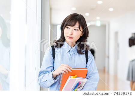 Male university student photography cooperation: Japanese language school attached to Chuo Technical School Male university student photography cooperation: Japanese language school attached to Chuo Technical School 74339178