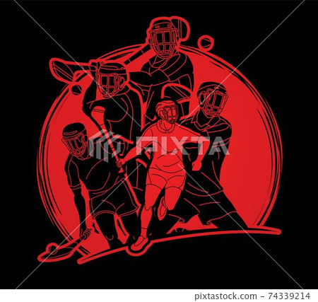 vector, football, silhouette 74339214
