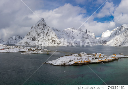 Winter in Norway. Winter in Norway. 74339461