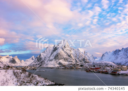 Winter in Norway. Winter in Norway. 74340145