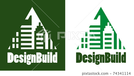 Home building logo and symbols. Eco Real estate vector logo. 74341114