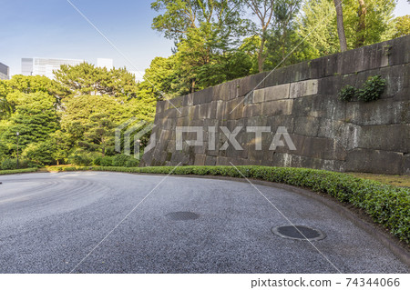 故宮東御苑,前江戶城,中ja門遺跡,中之門遺跡,Ninomaru,Sannomaru,故宮花園,石垣 故宮東御苑,前江戶城,中ja門遺跡,中之門遺跡,Ninomaru,Sannomaru,故宮花園,石垣 74344066