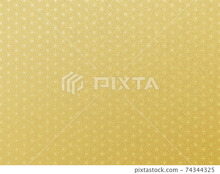 Golden Japanese pattern background design Golden Japanese pattern background design 74344325