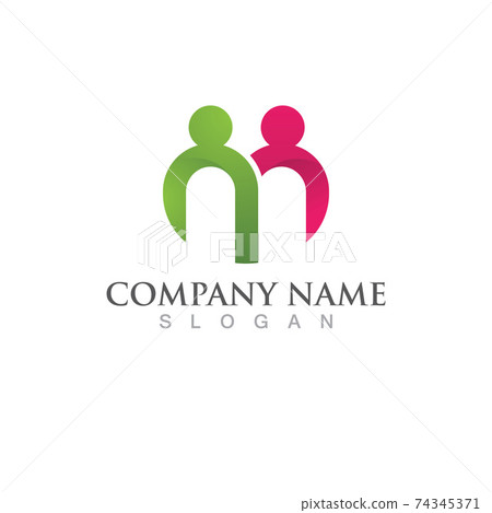 Community, network and social icon Community, network and social icon 74345371
